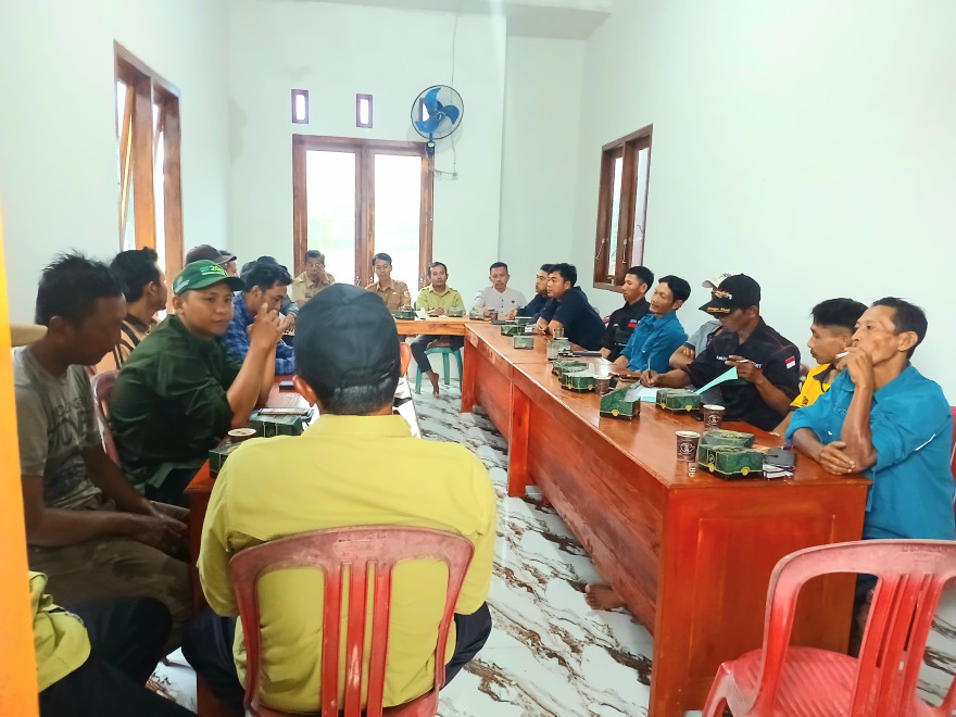 Semangat Kemerdekaan Menyala di Kampung Andalas Cermin: Persiapan Khidmat Menyongsong HUT RI ke-80