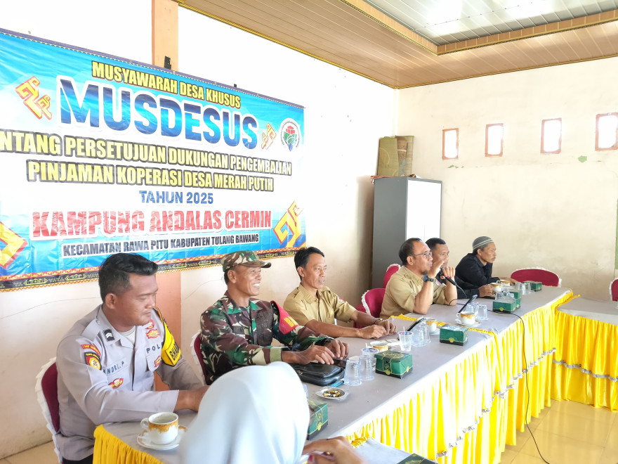 Andalas Cermin Maju, Musdesus Setujui Lahan Gerai KDMP untuk Ekonomi Desa